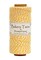Hemptique Cotton Bakers Twine 2-Ply Spools Eco Friendly Sustainable Naturally Grown Jewelry Bracelet Making Paper Crafting Scrapbooking Bookbinding Mixed Media Crocheting Macrame Seasonal Holiday Gift Wrapping Outdoor Gardening